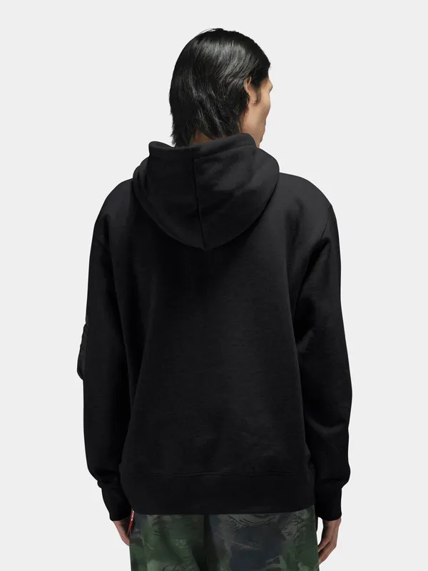 Толстовка мужская ALPHA INDUSTRIES UTILITY POCKET HOODIE RELAXED FIT SWEATSHIRT