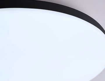 Умный светодиодный светильник 30W 3000K-6500K+RGB Wi-Fi Алиса/Tuya/Smart Home/Alexa FZ2006 черный Dance Orbital Ambrella