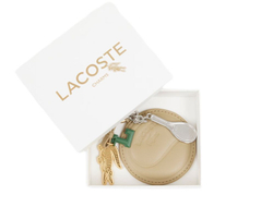 Брелок Lacoste Теннисная ракетка Mirror L Charms Key Ring - beige
