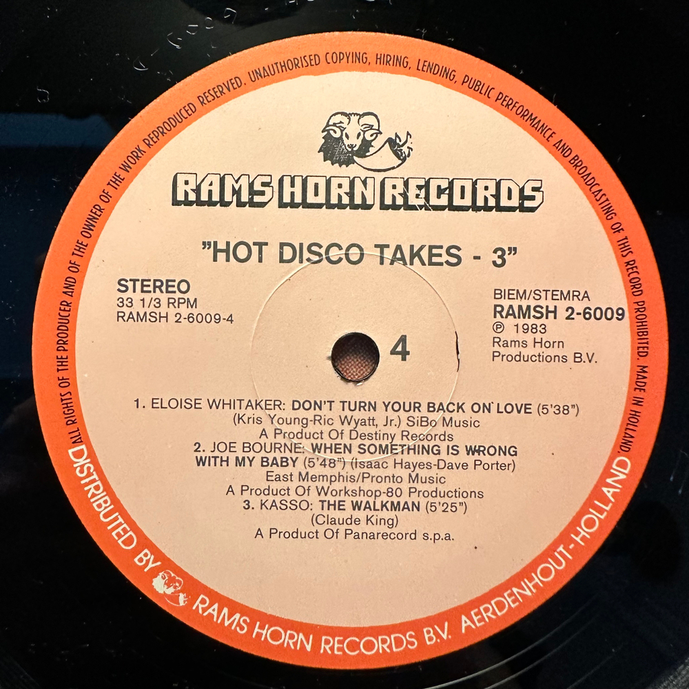 Hot Disco Takes - 3 2LP (Голландия 1983г.)