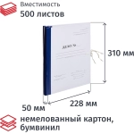 Папка архивная на завязках с гребешками А4 Дело Форма 21, 50мм