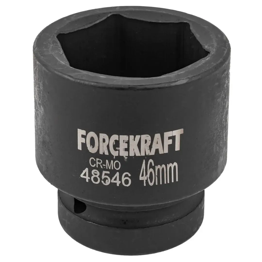 Головка ударная 1'', 46мм (6гр.) FORCEKRAFT FK-48546