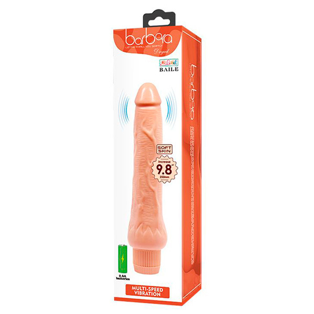 Телесный вибратор-реалистик 25см Baile Dryad BW-001072R