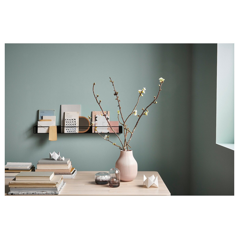 IKEA GRADVIS (ИКЕА ГРАДВИС) — Ваза, розовая, 21 см, фото 4