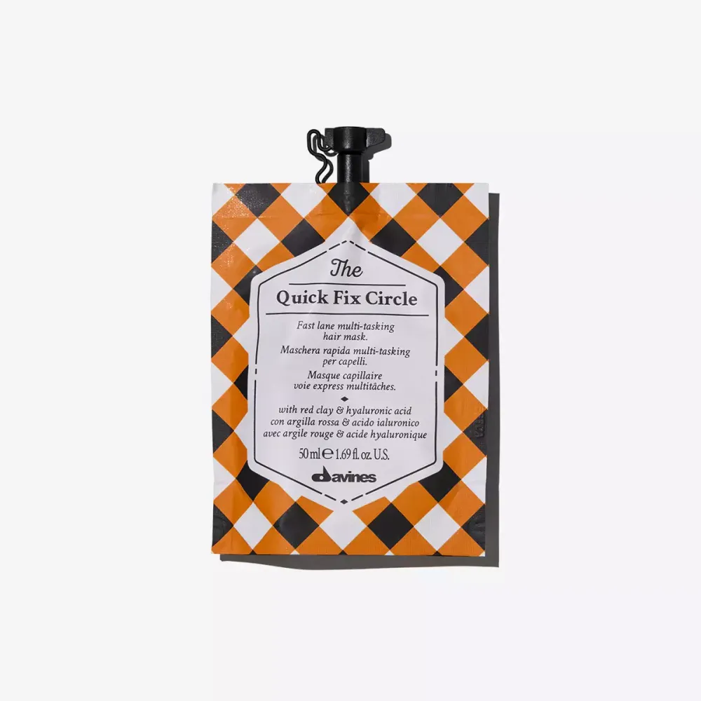Davines The Quick Fix Circle 50ml— многофункциональная маска для волос «Быстрая помощь»