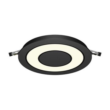 Потолочный светильник 12W 3000K DL102-12W3K-B черный Vector Maytoni