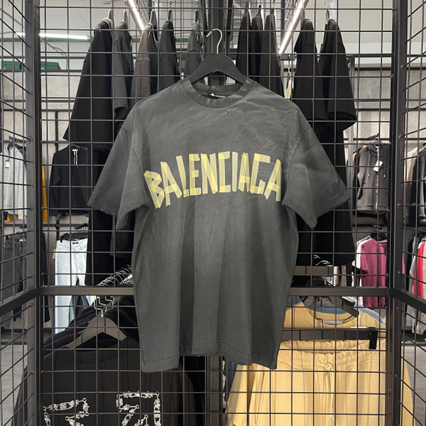 Футболка Balenciaga Tape dark grey