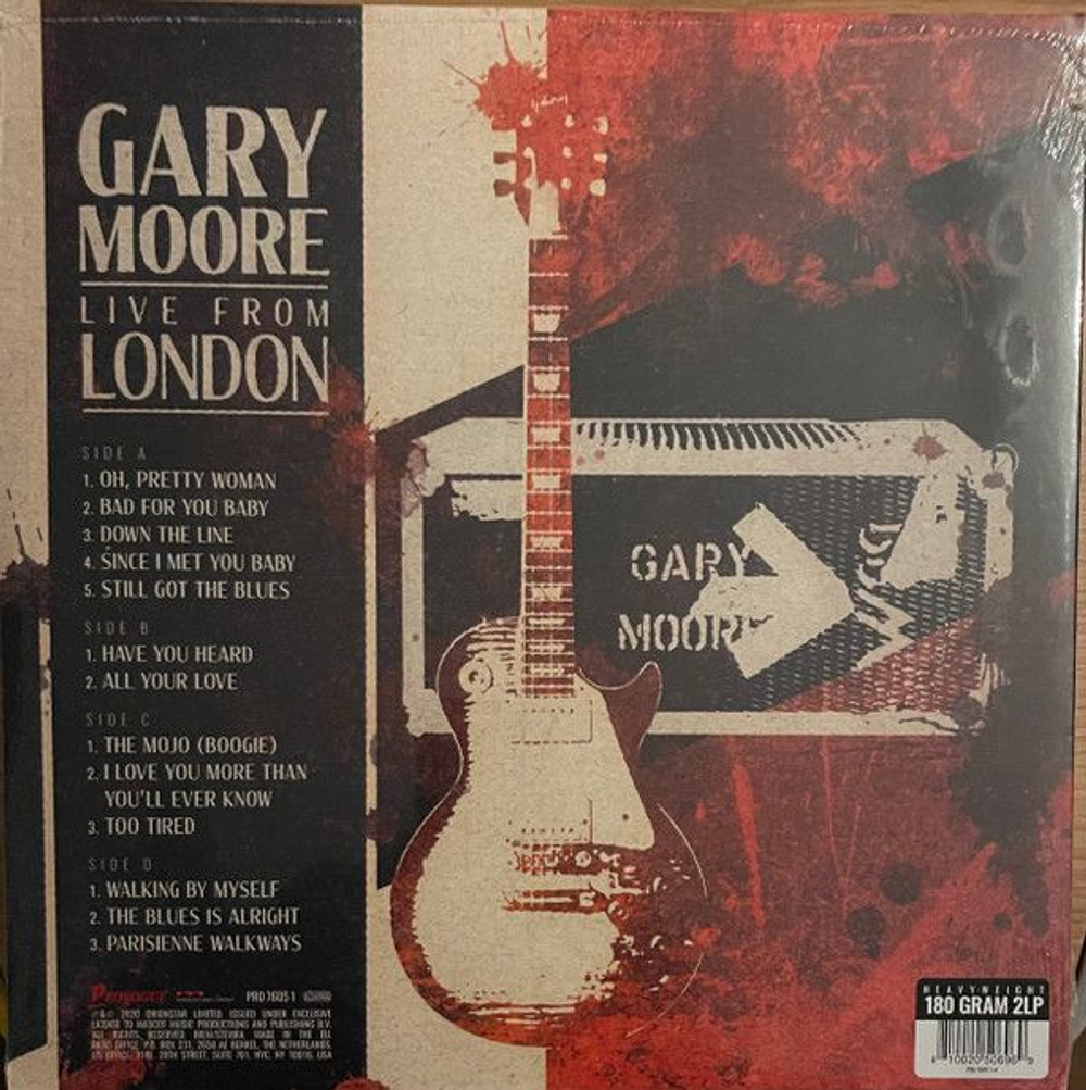 Gary Moore — Live From London (LP)