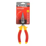 Длинногубцы изогнутые Insulated, 160 мм, двухкомпонентные рукоятки Matrix Professional — фото 6