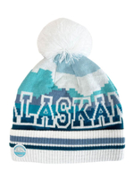 Шапка женская Alaskan Knitted мультиколор, Единый размер 58см