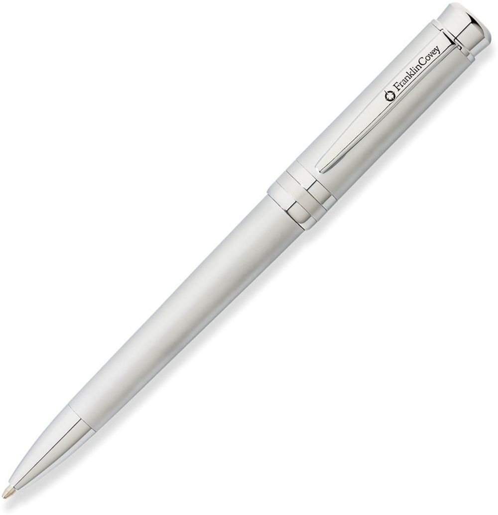 Шариковая ручка Franklin Covey Freemont Satin Chrome в футляре (FC0032-2)