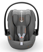Коляска Cybex Balios S Lux BLK complete Cloud G Lava Grey 3 в 1 Moon Black с дождевиками