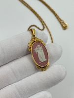 Кулон Wedgwood розовый