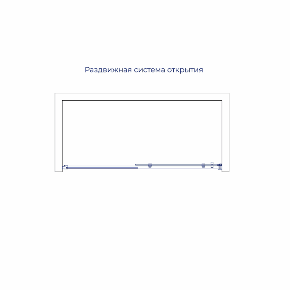 Душевая дверь RGW SV-12B (Прозрачное, 1400)