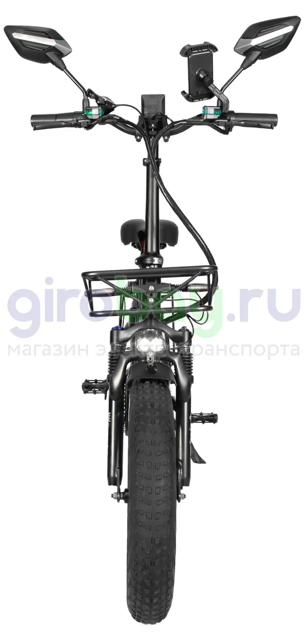 Электровелосипед Syccyba F11 Pro (48V/20Ah) - Синий обод фото №13