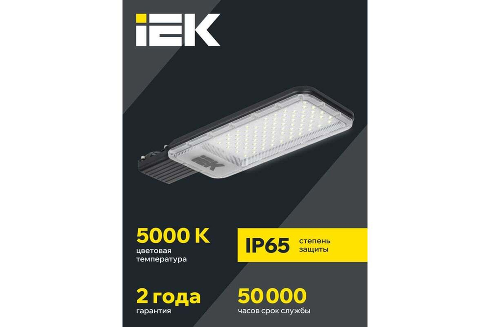Светильник LED консольный ДКУ 1011-120Ш 5000К IP65 IEK