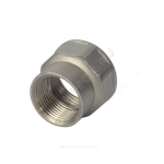 Муфта латунь никель переходная Ду 15х10 (1/2"х3/8") ВР/ВР RTP (РосТурПласт) 25170