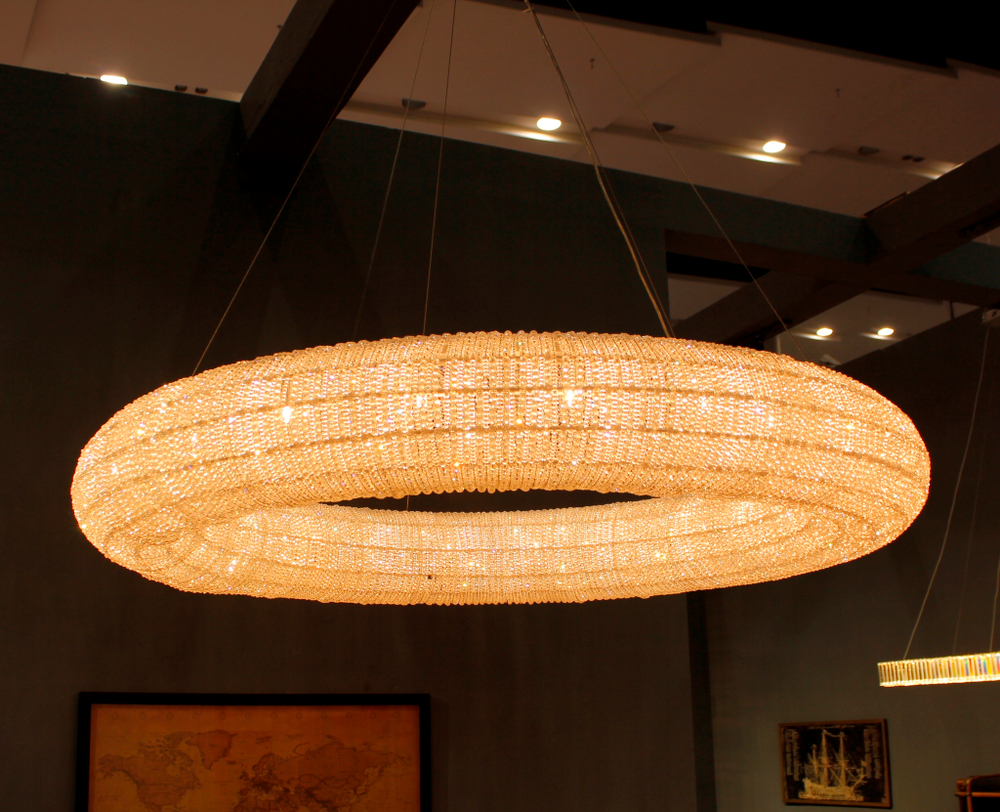 Люстра CRYSTAL HALO Restoration Hardware 68290750
