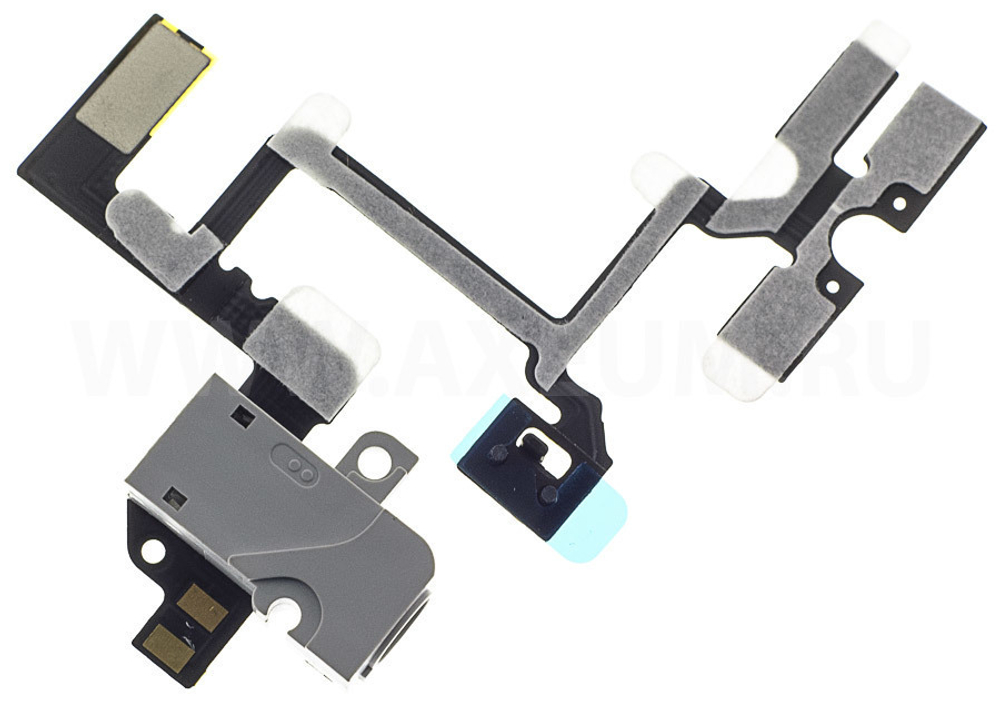 Шлейф для iPhone 4 на разъем гарнитуры Белый