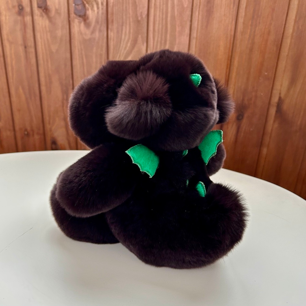 игрушка дракон из меха