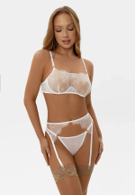 Комплект белья Wedding SET с поясом