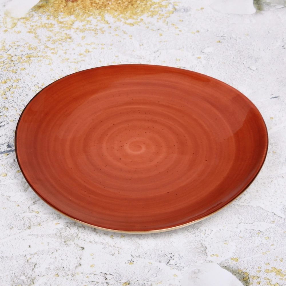 Тарелка керамическая «Corsica orange» 26*2см