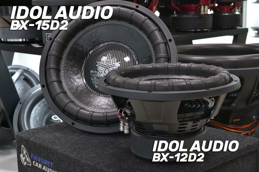 В наличии новинка, сабвуферы от производителя IDOL AUDIO