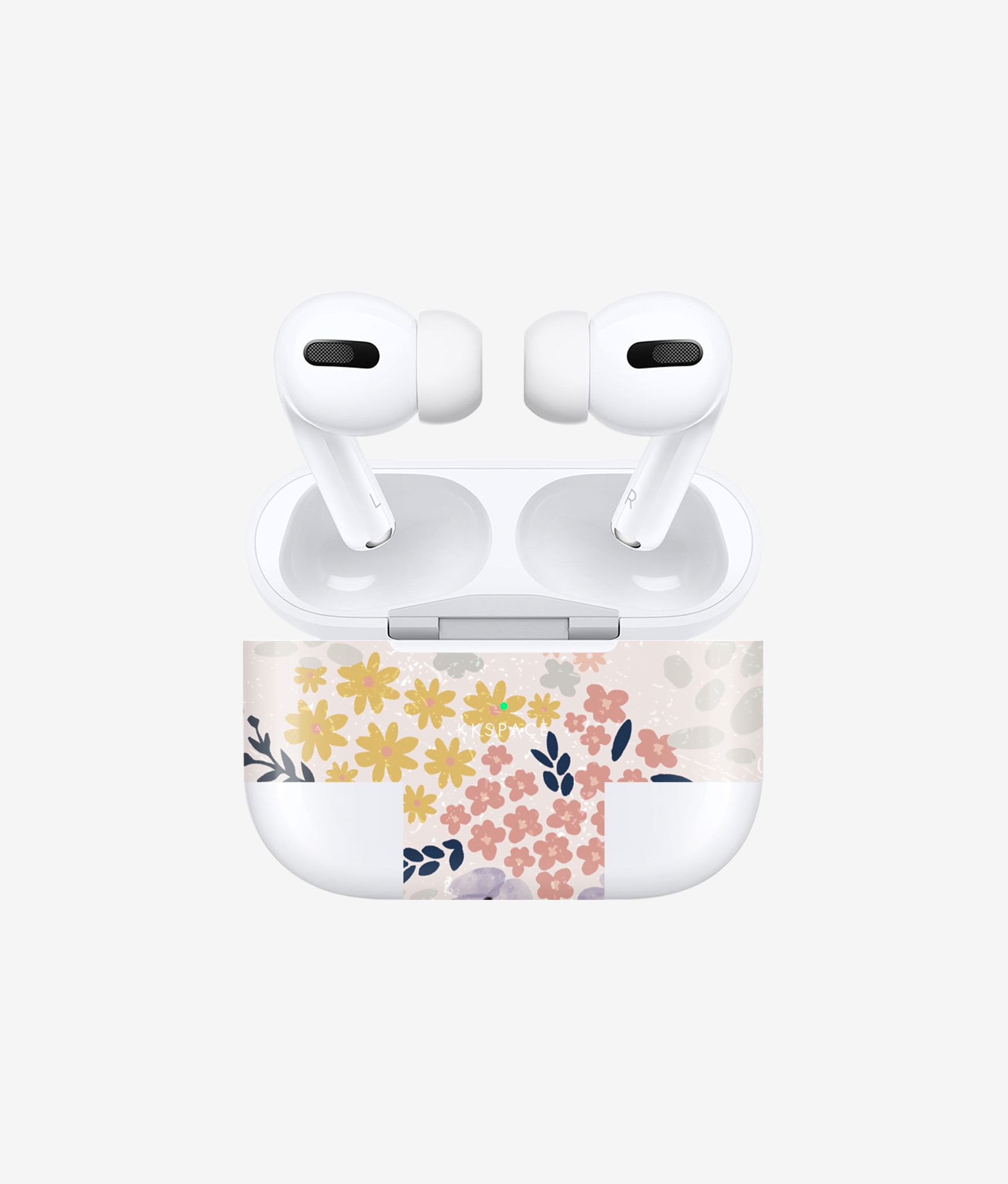 Виниловая наклейка FLORAL SPLASH для AirPods Виниловая наклейка FLORAL SPLASH для AirPods