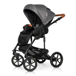 Коляска  BELLA LIFE (2 в 1) (RIKO BASIC) 06 Anthracite (графит)