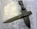 Нож Ратник 6x9, гражданская версия, с кожаными ножнами