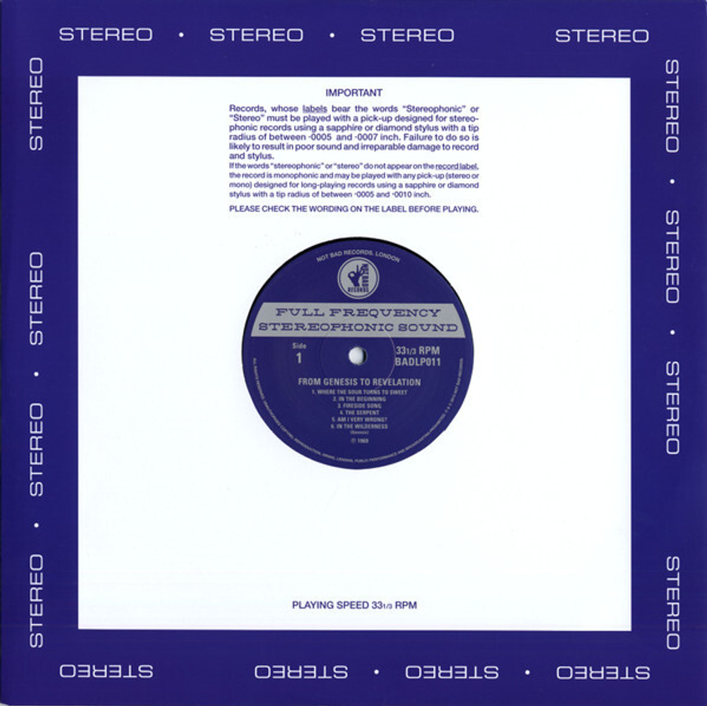 Genesis / From Genesis To Revelation (3LP+3x7" Vinyl Single)