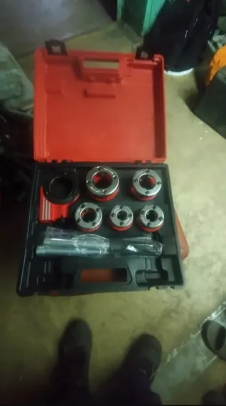 Клупп ручной Ravic RV-360 с набором головок, 3/8″-1 1/4″, 5 шт.