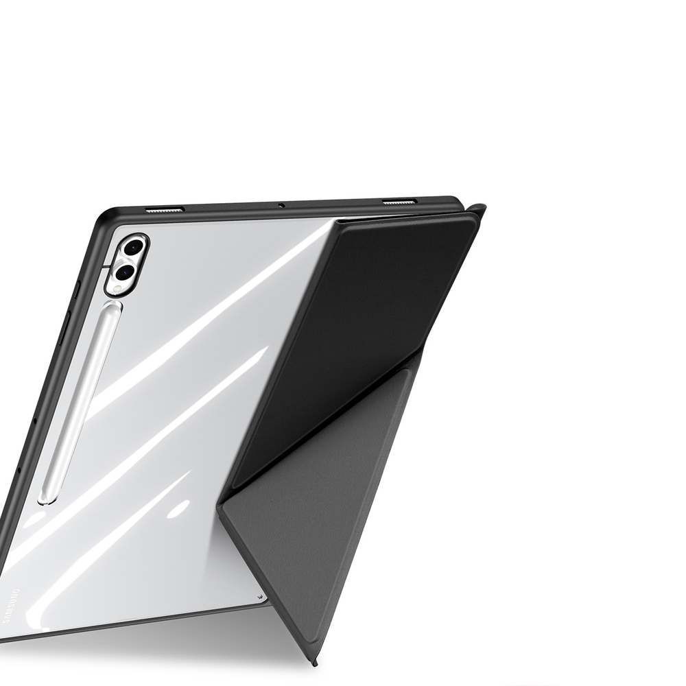 Чехол книжка от Dux Ducis для Samsung Galaxy Tab S9 Ultra, Tab S10 Ultra и Tab S8 Ultra, серия Magi Series Case, с держателем Pencil и функцией автоматического перехода в спящий режим