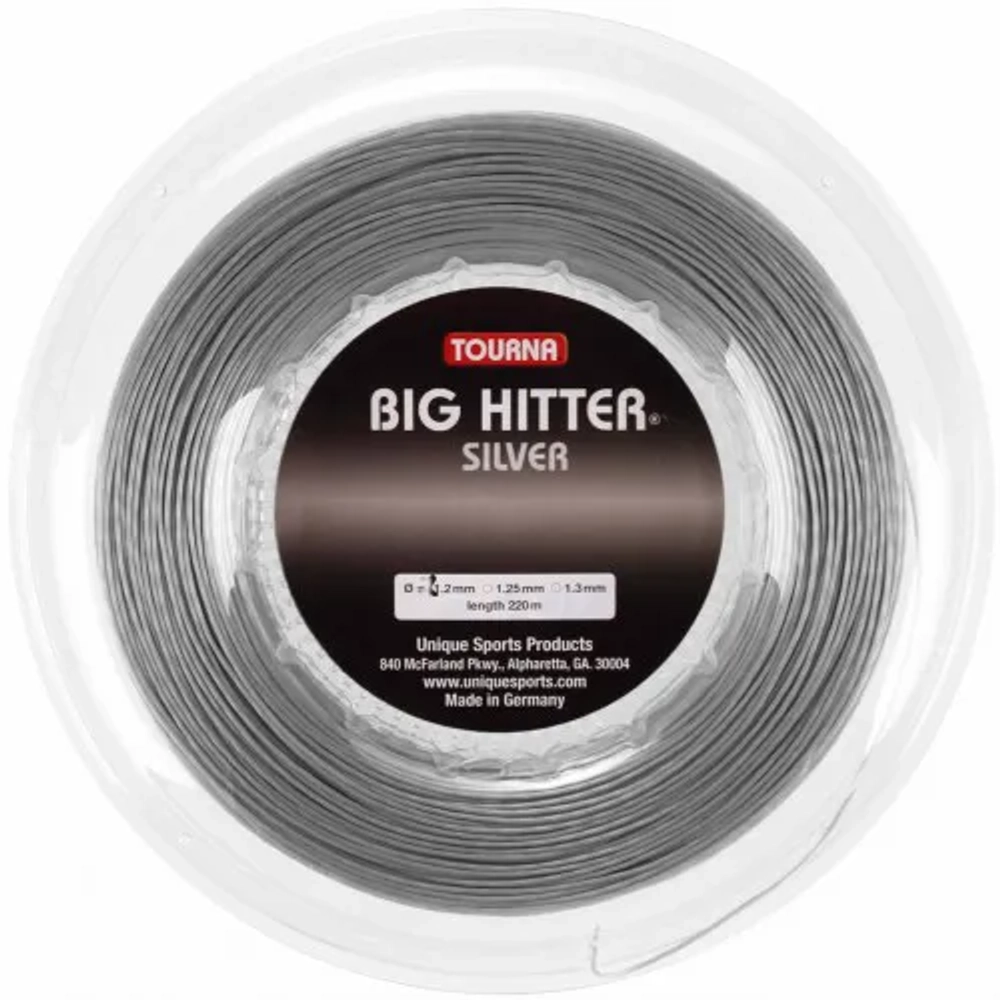 Струны теннисные Tourna Big Hitter (220 m) - silver