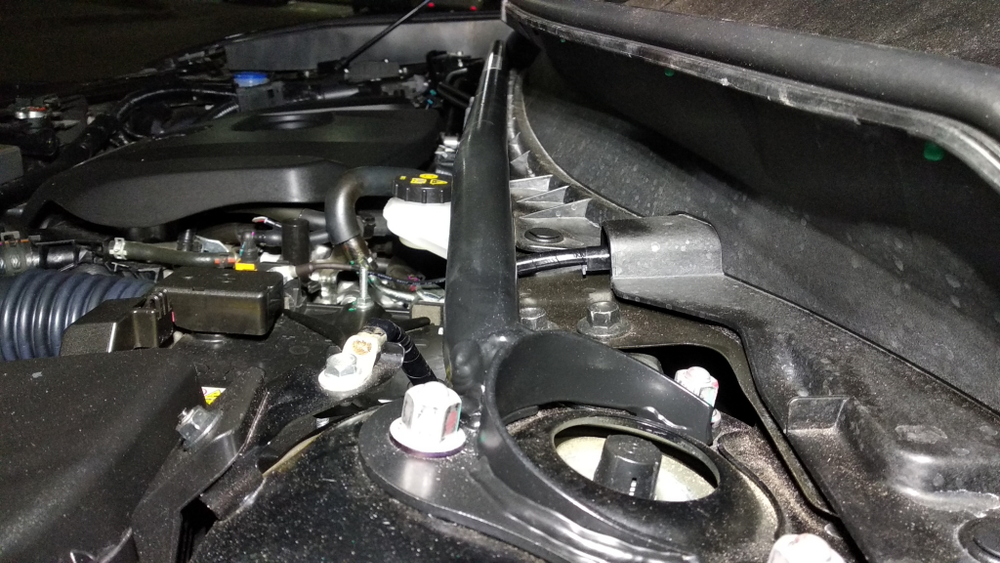 Распорка передних стоек (цельная) Mazda CX-9 (TC) (ПОД ЗАКАЗ)