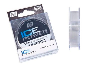 Леска монофильная Team Salmo ICE POWER 50 м, 0,30 мм