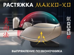 Массажное кресло Fujimo 氣 Guru2 F800 Бежевый