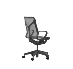 Кресло Herman Miller Cosm, средняя спинка, цвет Graphite, нерегулируемые подлокотники