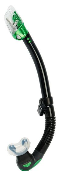 Трубка TUSA Hyperdry Elite II черный/зеленый