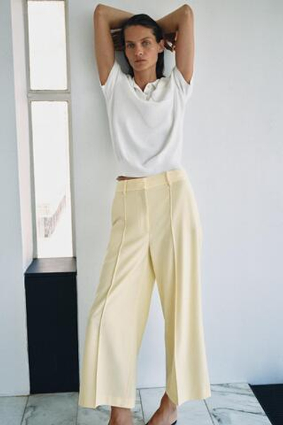 УКОРОЧЕННЫЕ БРЮКИ — ZW COLLECTION — ZARA