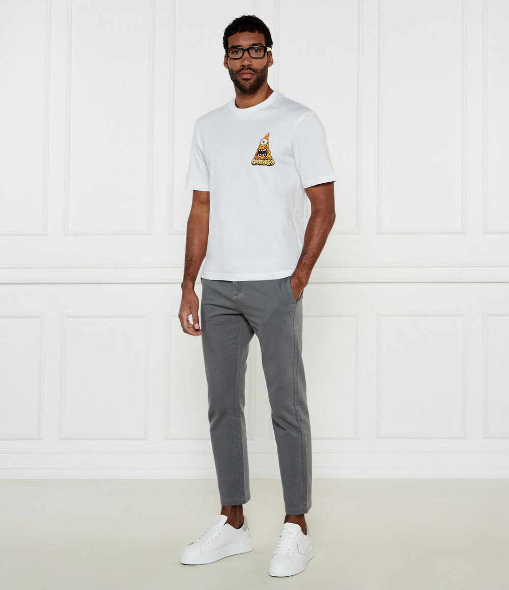 Кожаные кроссовки храм Philippe Model - белый(BTLU)