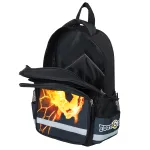 Рюкзак ПИФАГОР SCHOOL для начальной школы, "Fire goal", 38x28х14 см, 270658