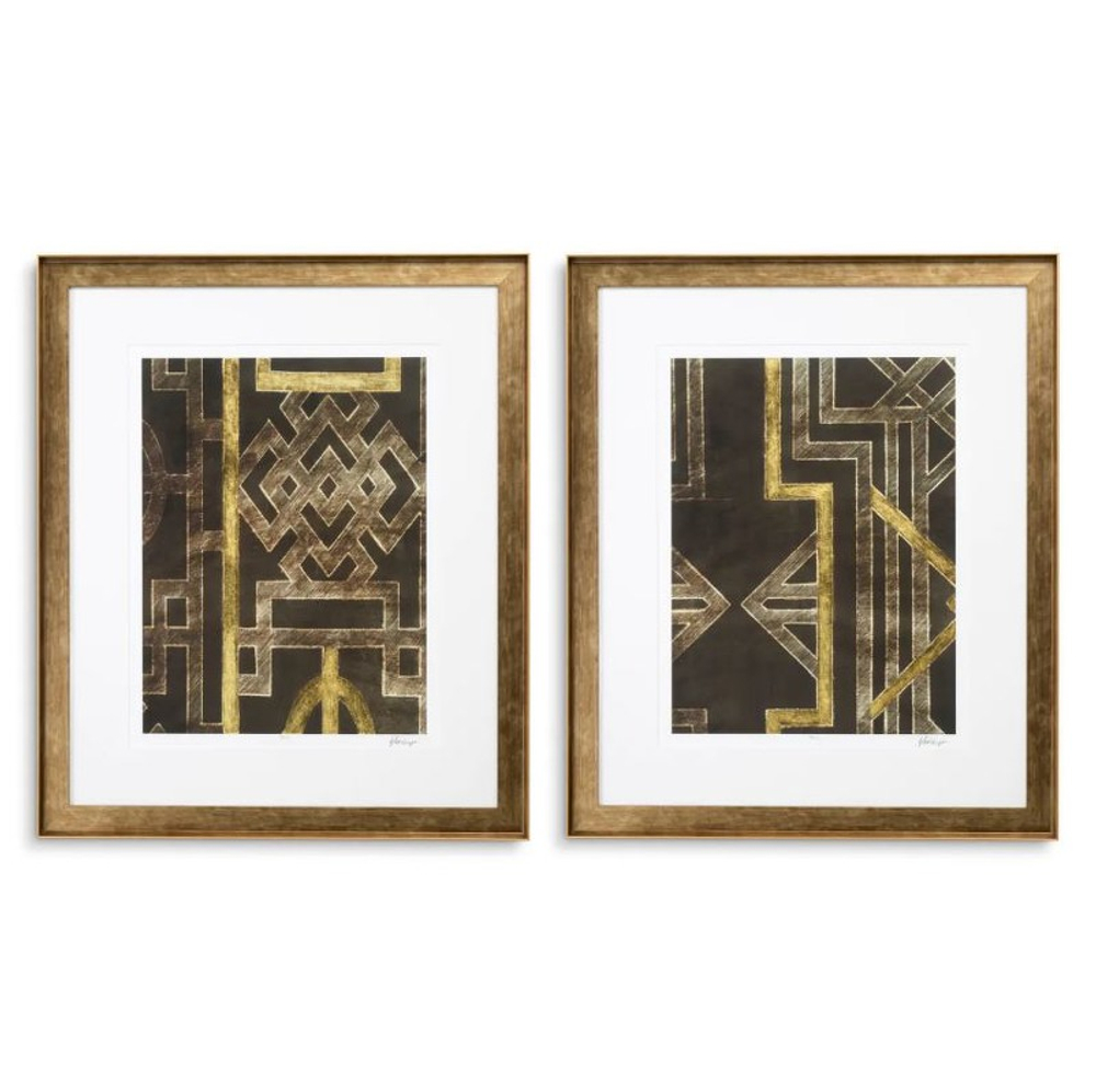 Картина Trellis Pattern by Ethan Harper I (комплект 2 шт) ACCESSORIES