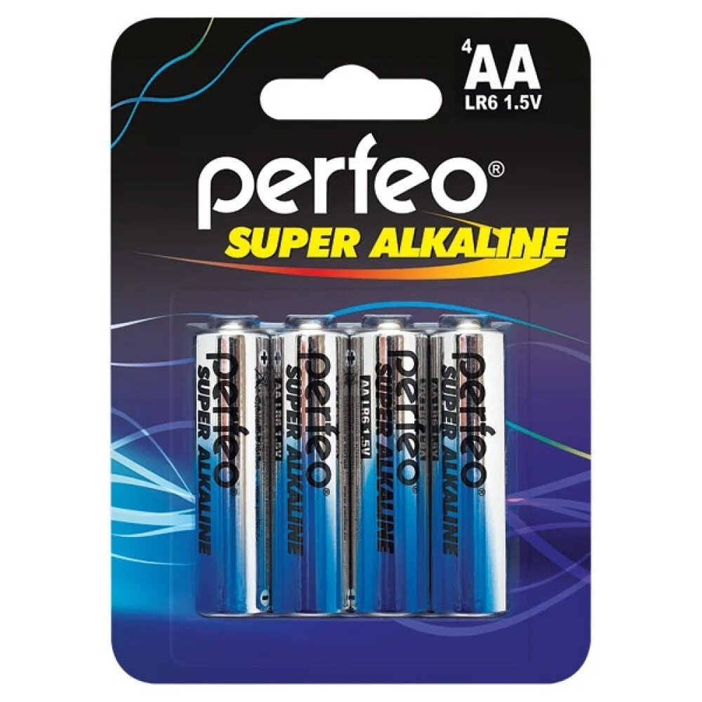 Элемент питания Perfeo LR6 BL/4