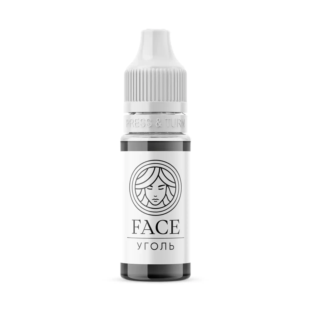 Перманентный пигмент FACE УГОЛЬ