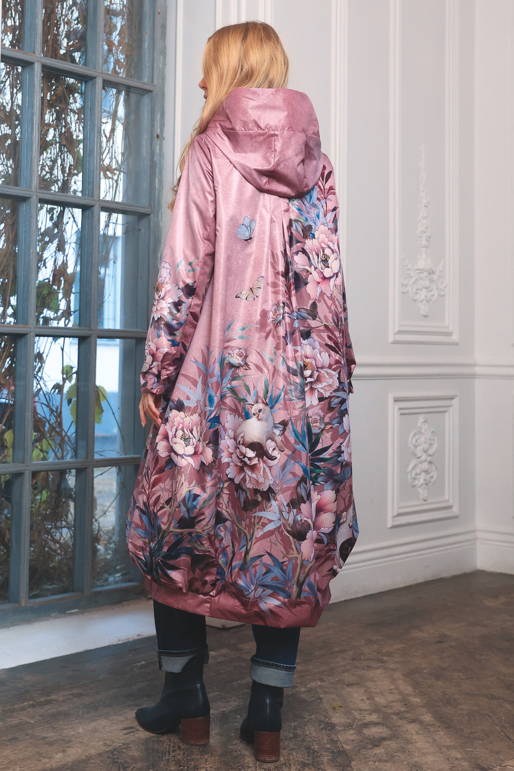 Coat "Faberge. Cheshire cat"