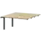 Модуль двойной на металлокаркасе НТМП.ПО.Б2-140Э  1400x1496x750 Аргентум-МП