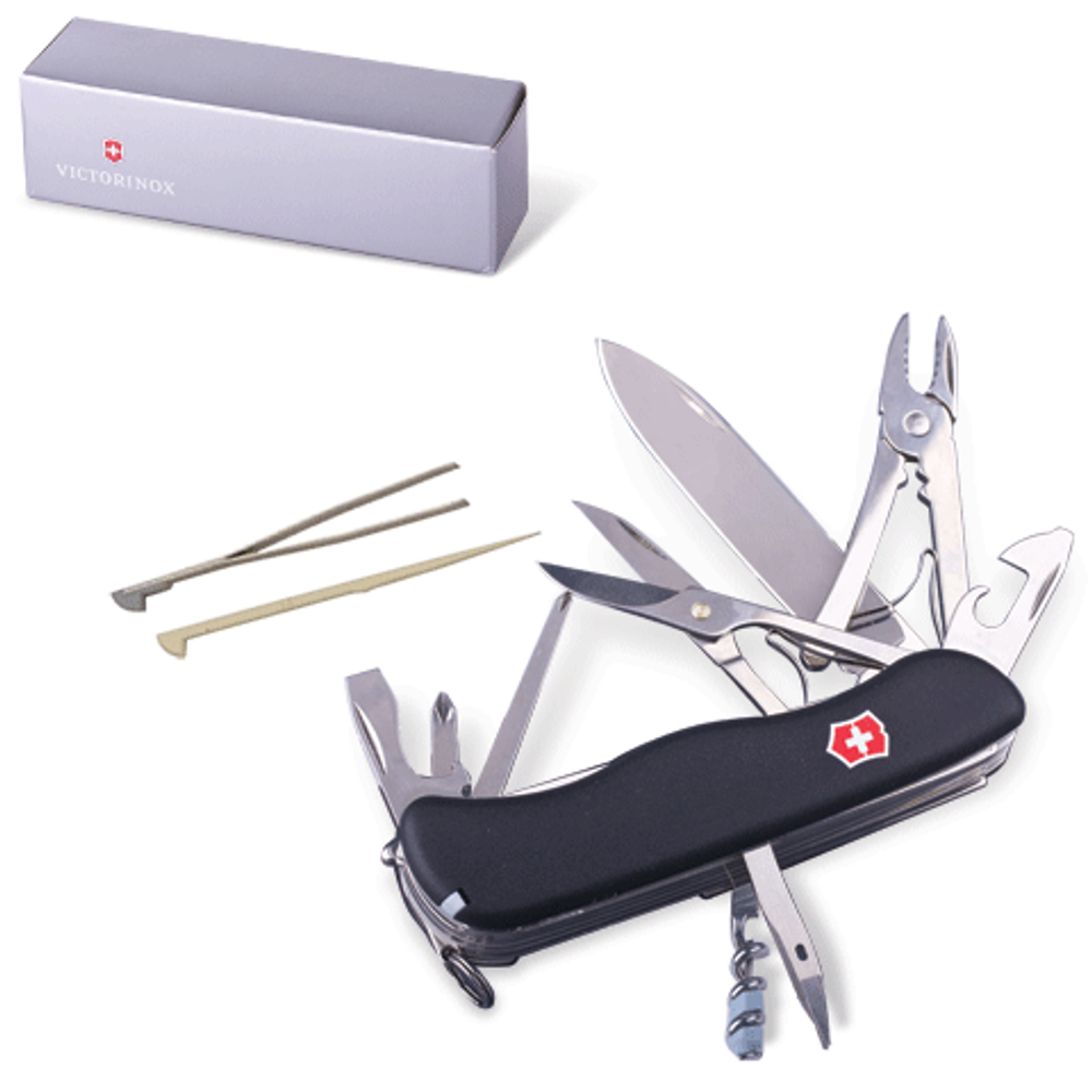 Нож Victorinox Workchamp черный, 0.9064.3