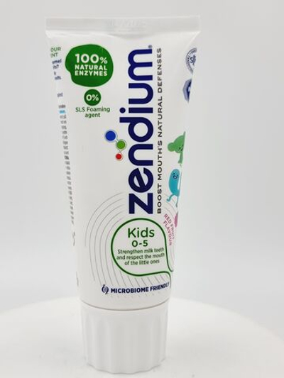 Зубная паста детская Zendium Kids 0-3 лет 50 мл (Франция)