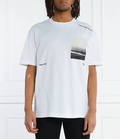 Футболка SERENITY BACK GRAPHIC CALVIN KLEIN JEANS - белый(J30J325931)